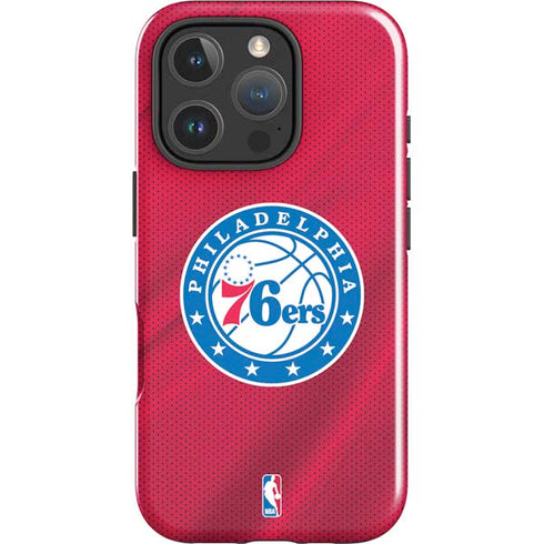NBA Philadelphia 76ers Jersey iPhone 16 Pro Max Impact Case